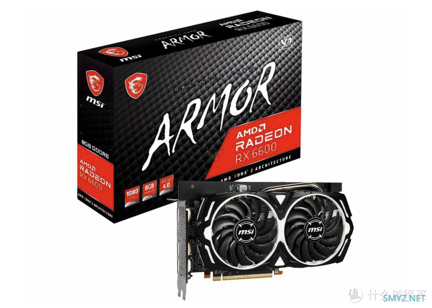 微星再次推出 ARMOR 系列显卡：首款产品 Radeon RX 6600 ARMOR V1