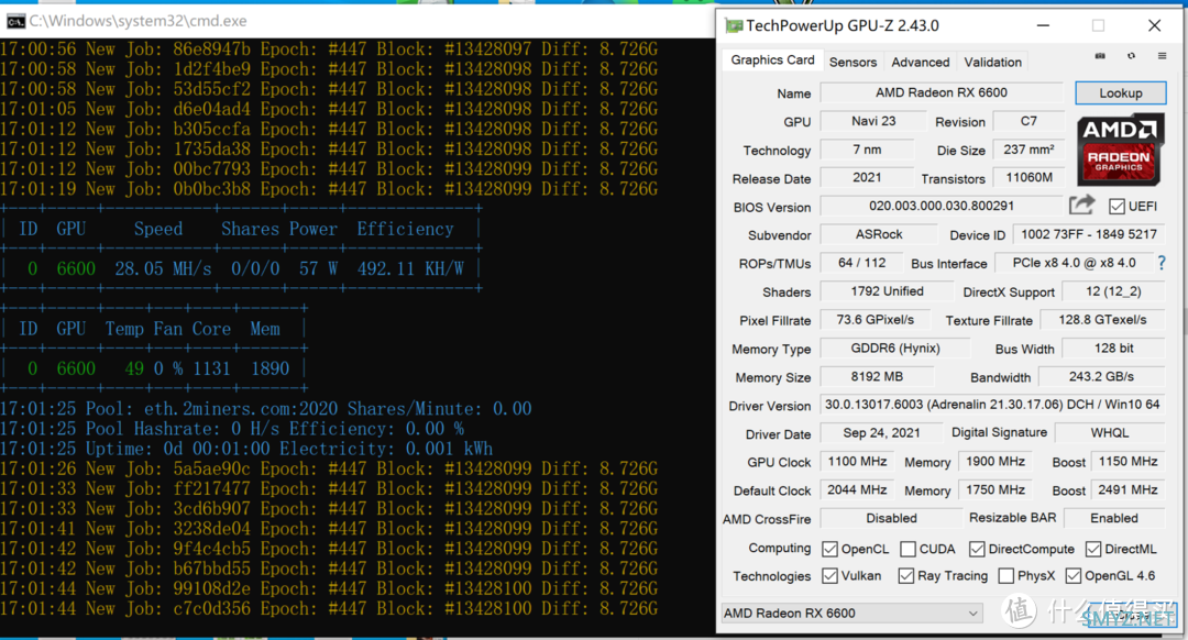 硬核深文-ASRock Radeon RX 6600 Challenger D 8GB评测