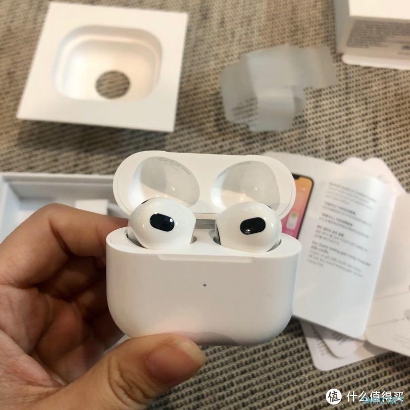 晒晒刚到手的AirPods 3代