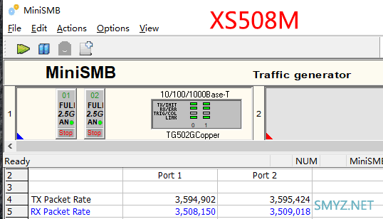 两款万兆交换机TP-LINK ST1008和网件XS508M背板带宽测试，还有半拆机