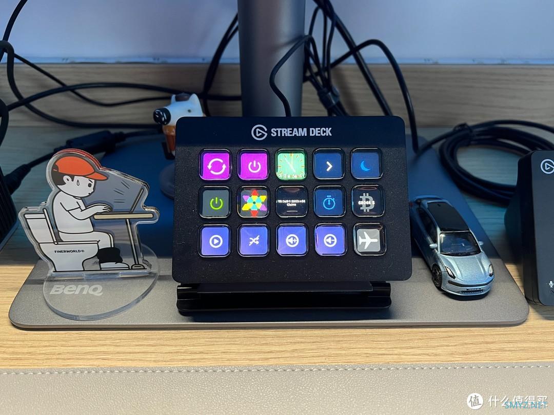 自定义灯光+快捷控制，聊聊书房的光和声：Elgato Stream Deck+飞利浦Hue体验