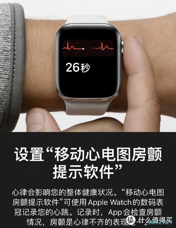 终于：苹果 Watch 国行版终上 ECG 心电图功能