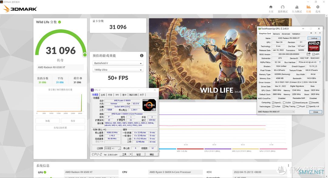 解君愁 篇二十四：免费的30%的性能提升！ 5600X + 6500XT RSR 技术实测 