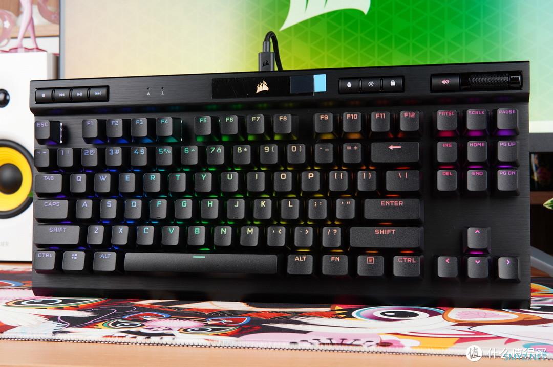 饼の外设 篇二十二：不再为手感而烦恼，美商海盗船K70 RGB TKL OPX光轴机械键盘