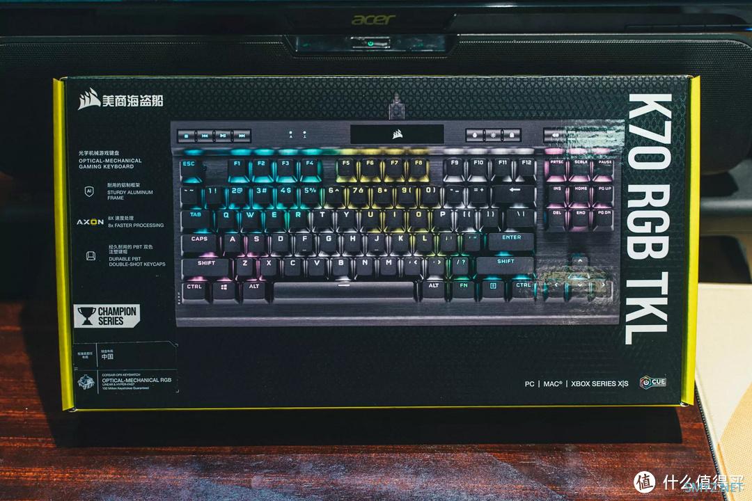 外设 篇七十六：极限速度的再次提升：海盗船 K70 RGB TKL 光轴版