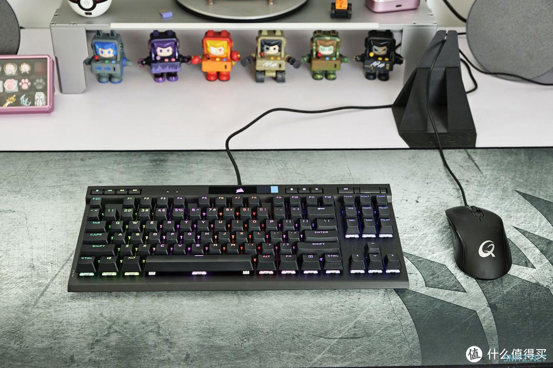 硬核电竞唯快不破，美商海盗船K70 RGB TKL OPX光轴机械键盘开箱