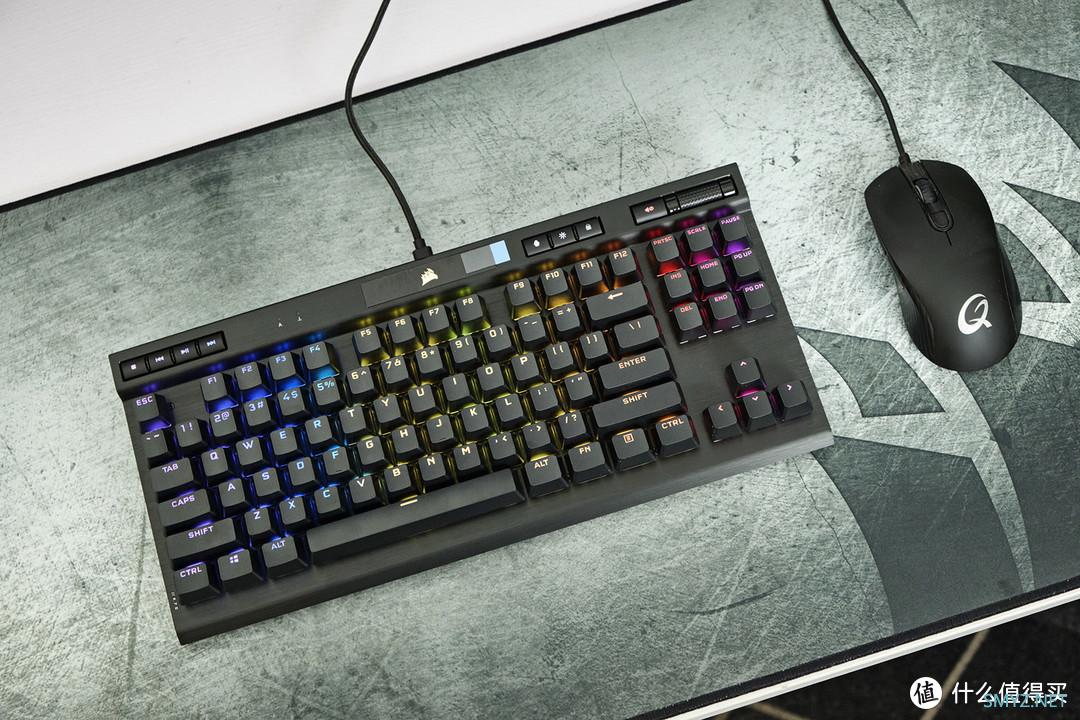 硬核电竞唯快不破，美商海盗船K70 RGB TKL OPX光轴机械键盘开箱