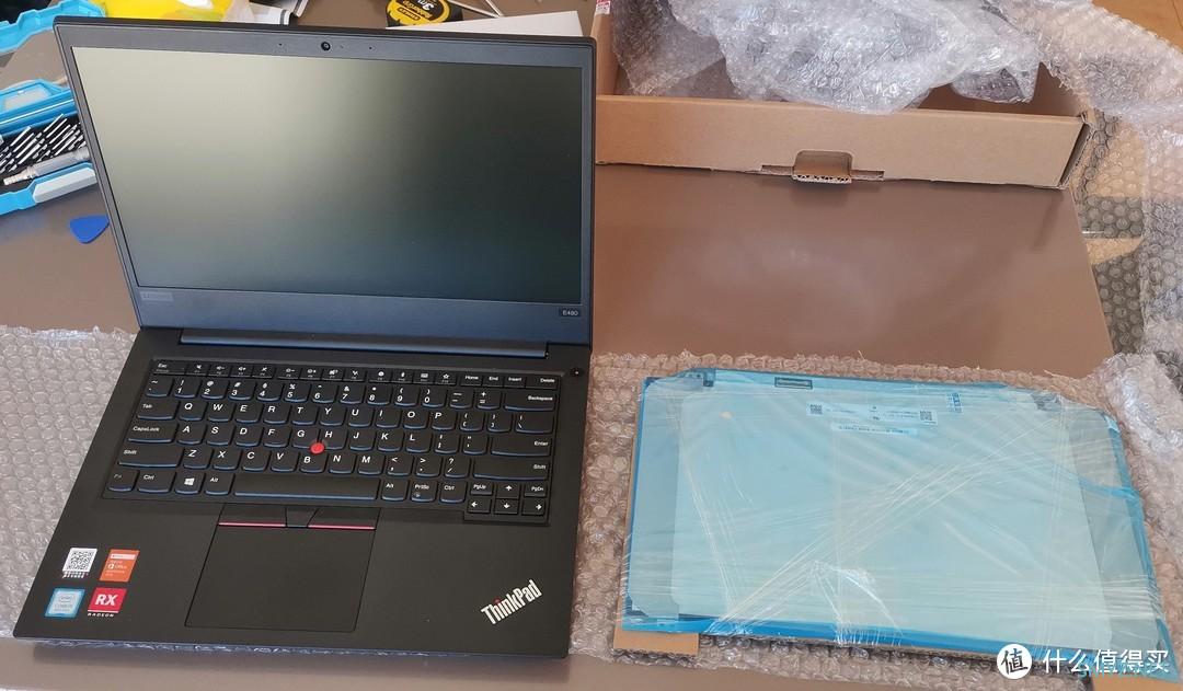 ThinkPad低端系列最后一代常规经典键盘—E480换屏记