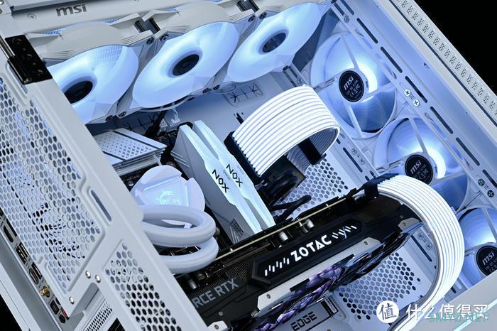 小白龙——微星MSI MPG Velox 100R White刀锋白色限定款机箱装机