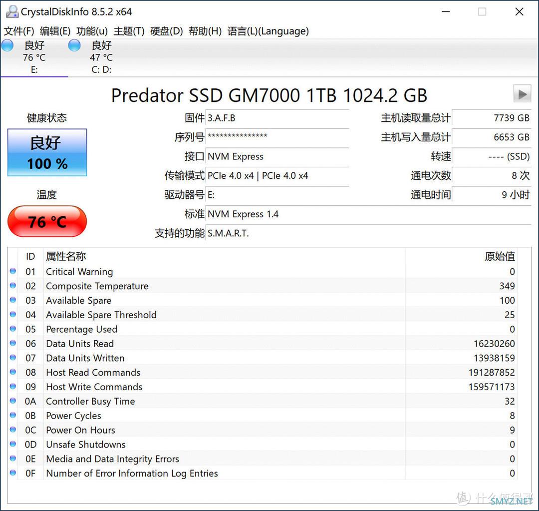 极速PCIe 4.0体验，宏碁掠夺者 GM7000 1TB SSD评测分享