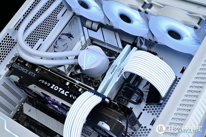 小白龙——微星MSI MPG Velox 100R White刀锋白色限定款机箱装机