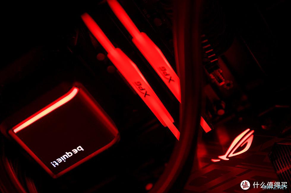 红黑静界—12700K+ROG MAXIMUS Z690 HERO+德商德静界全家桶装机展示