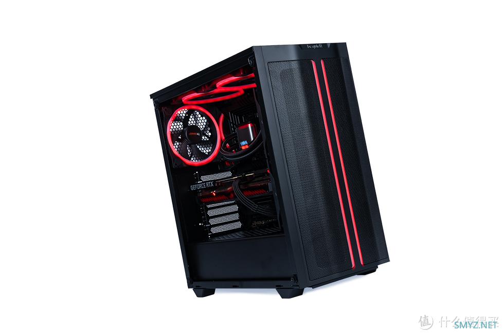 红黑静界—12700K+ROG MAXIMUS Z690 HERO+德商德静界全家桶装机展示