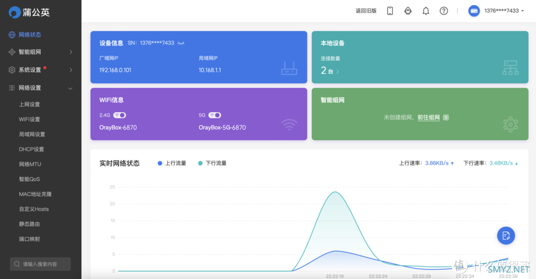 百元价位的聪明之选：千兆双核智能路由器蒲公英X3A