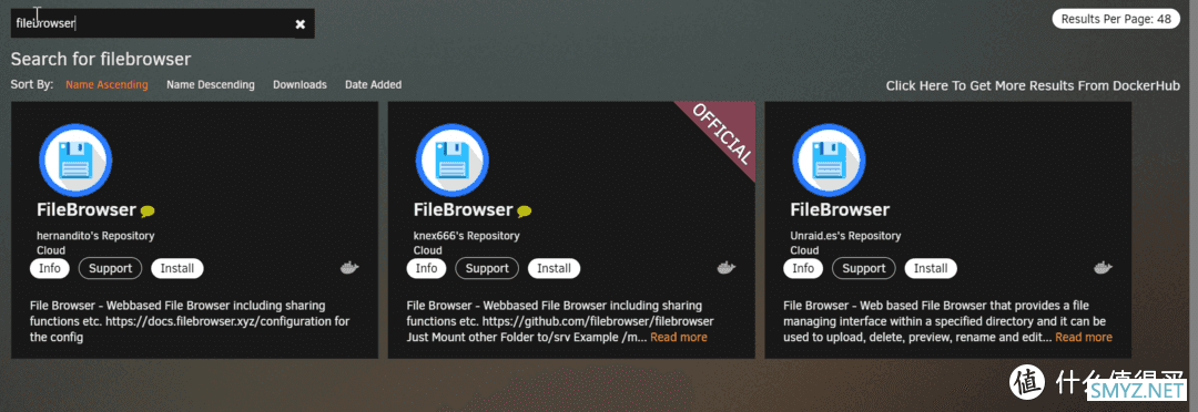 Unraid 篇三：文件管理器 Filebrowser 安装