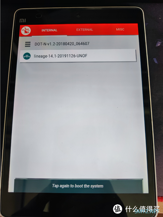旧MI PAD1重获新生-MultiROM为你部署DotOS1.2和lineageOS14.1 多系统刷机篇[ 小米平板1刷安卓多系统]