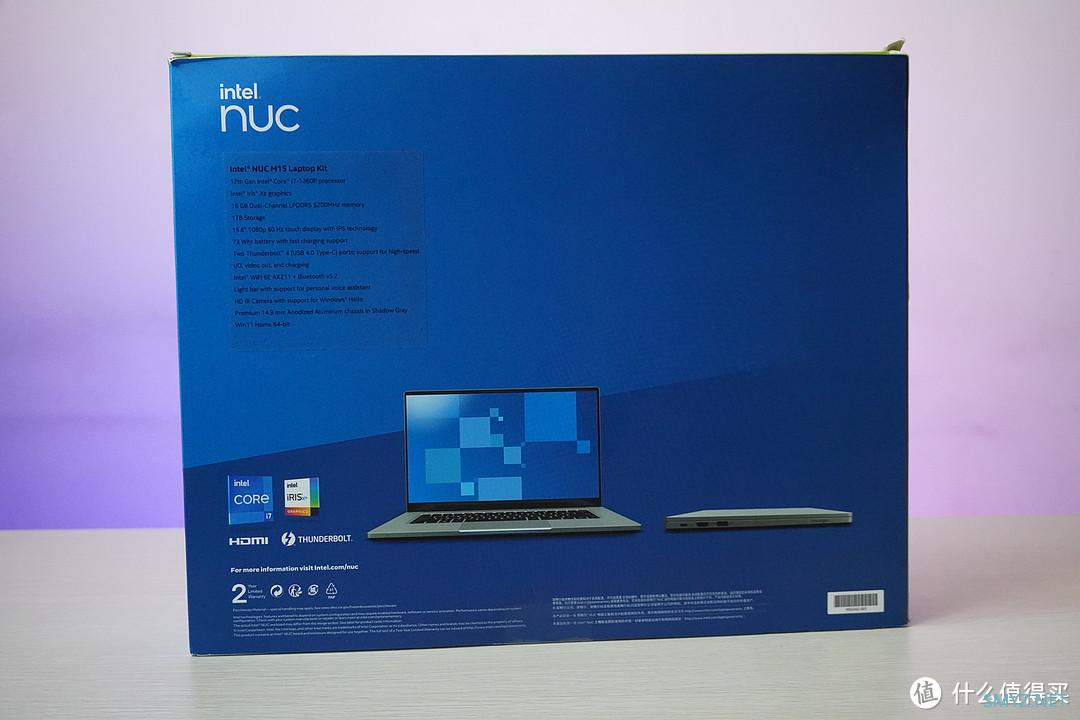 英特尔12代 NUC M15笔记本电脑套件 - LAPRC710  i7-1260P开箱使用体验