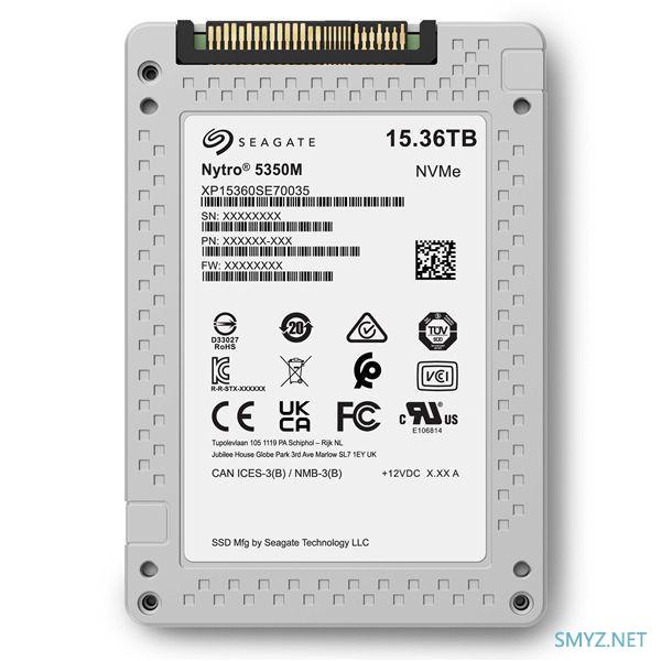 希捷发布 Nytro 5550、5350 SSD ，最高15.36 TB、7.4GB/s连读