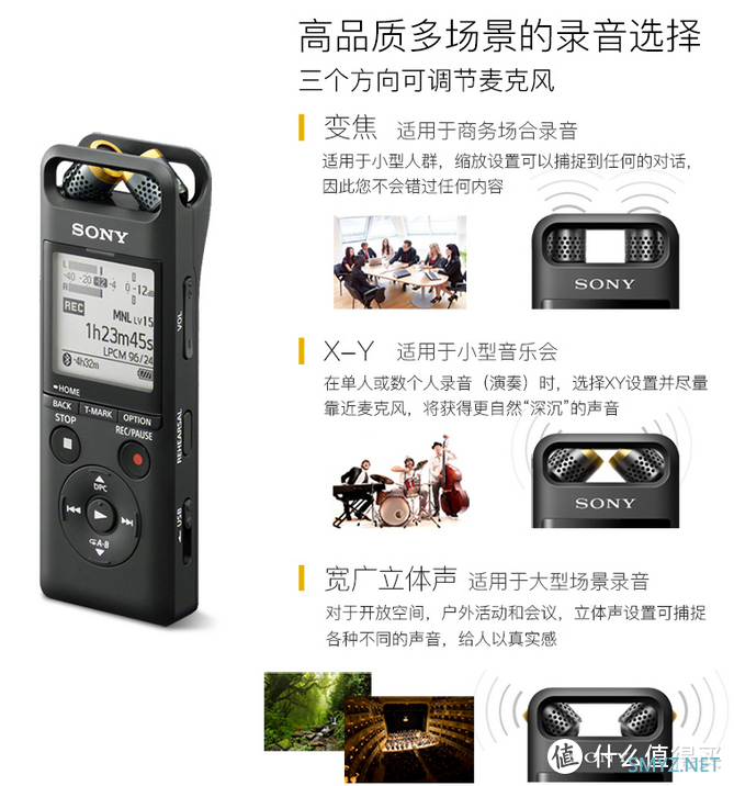 多场合录音新标杆——索尼 PCM-A10录音棒