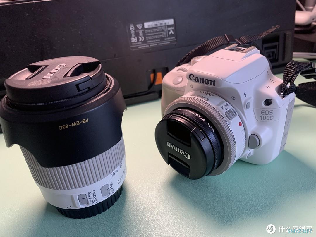 单反相机 篇一：Canon 100d kiss x7双头版 佳能单反相机 主力机or备用机