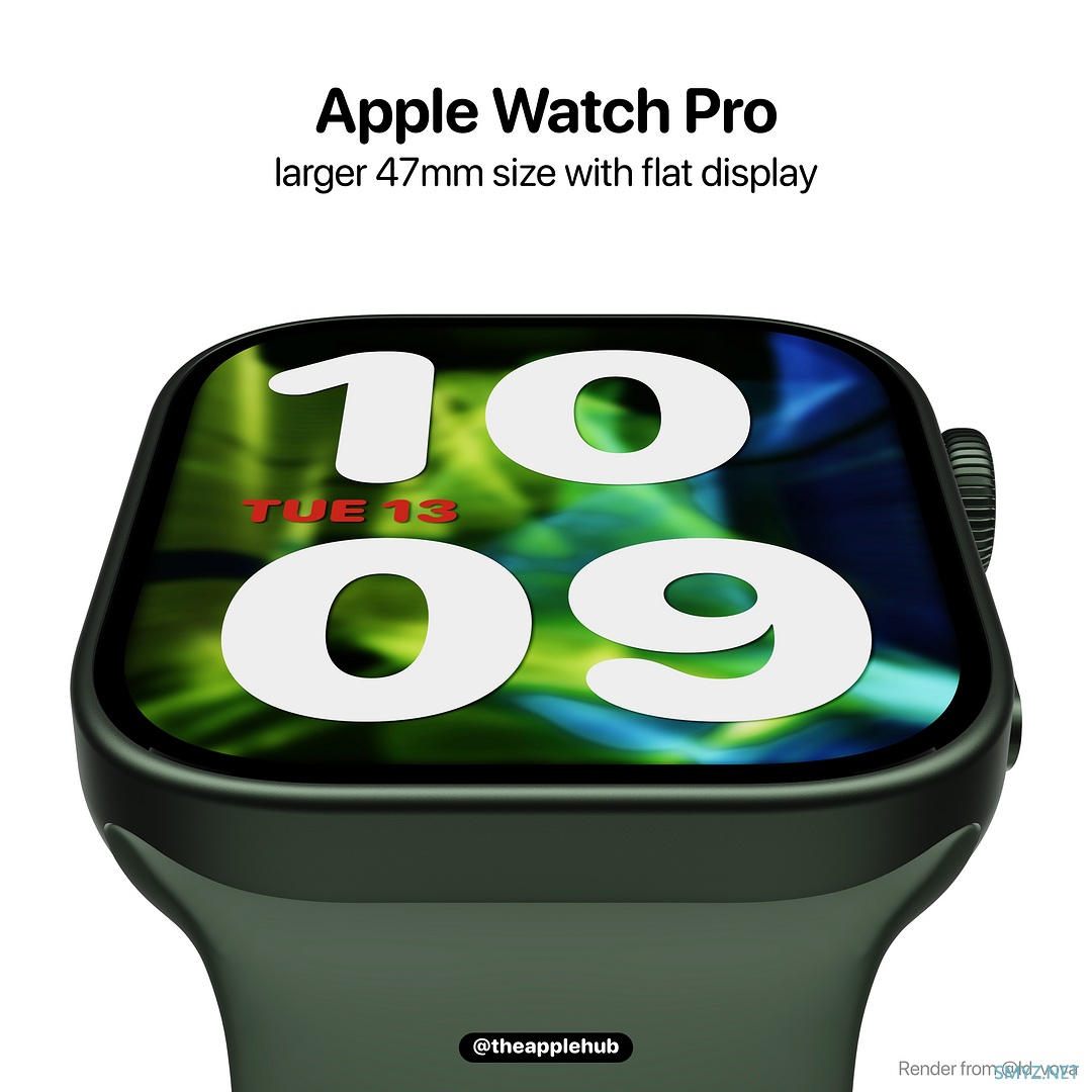 网传丨Apple Watch Pro 将与旧表带兼容，新款表带会更宽