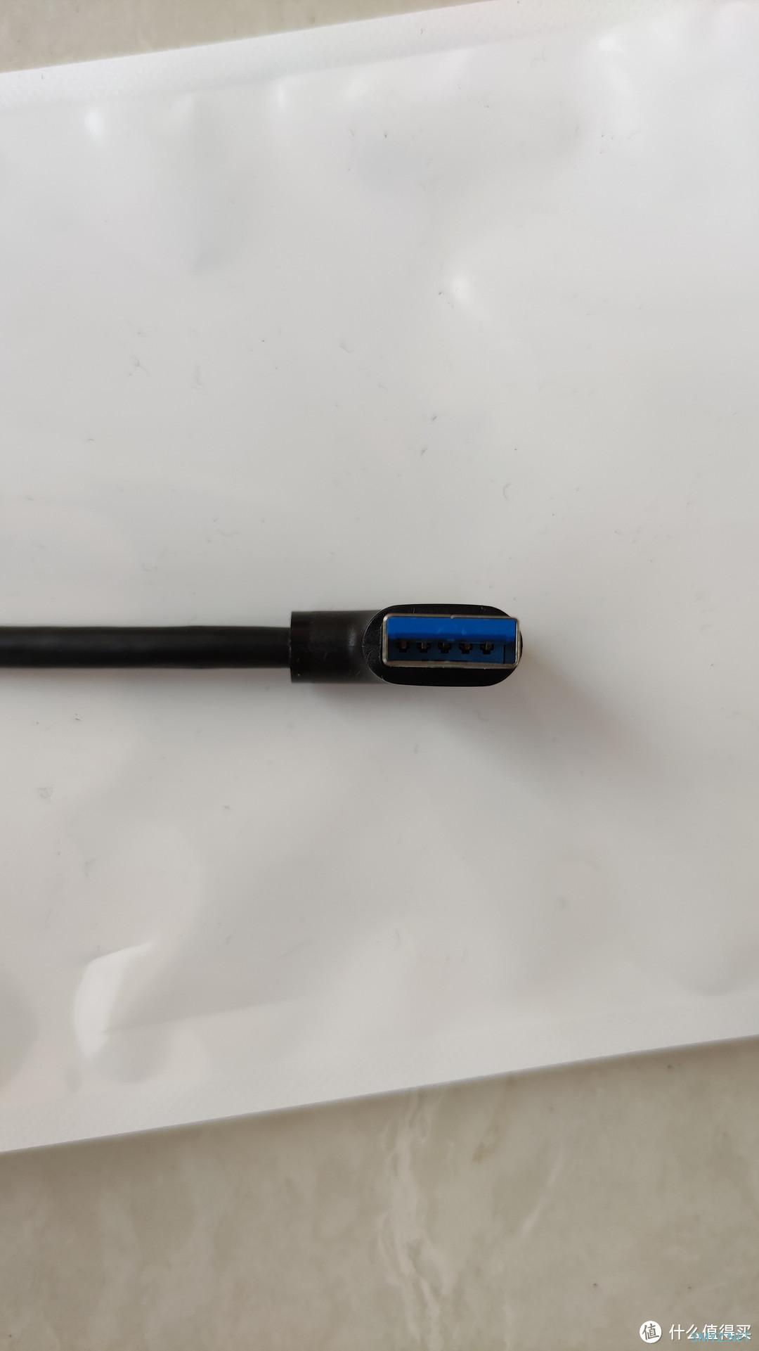 数码＆电器晒单 篇二十：炬信USB3.0弯头数据线延长线分享