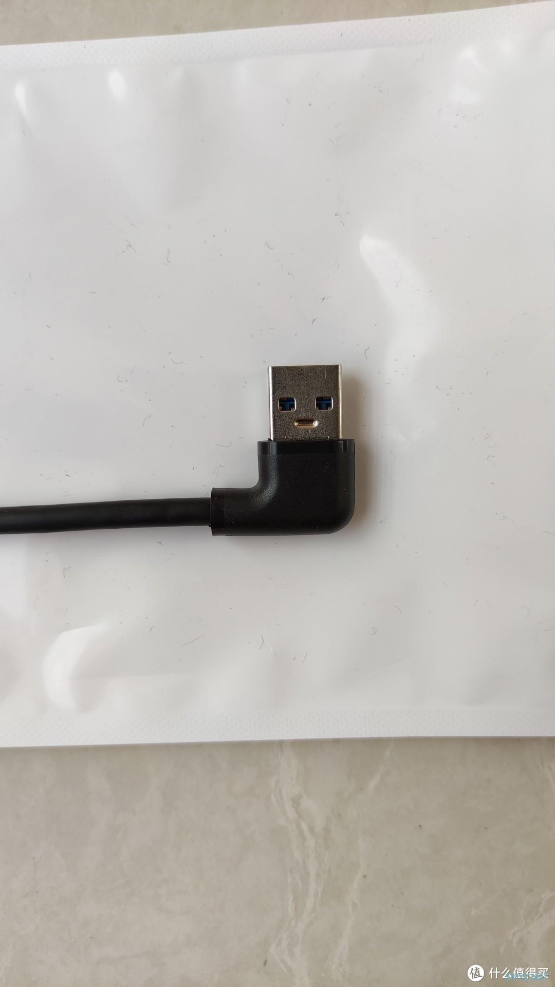 数码＆电器晒单 篇二十：炬信USB3.0弯头数据线延长线分享