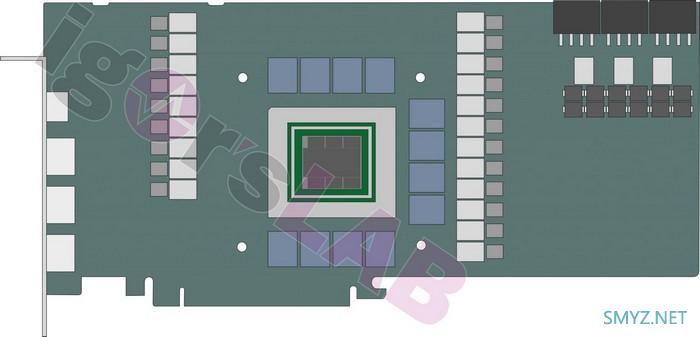 网传丨疑似AMD RX 7900XT 的 PCB 曝光，确认24GB显存