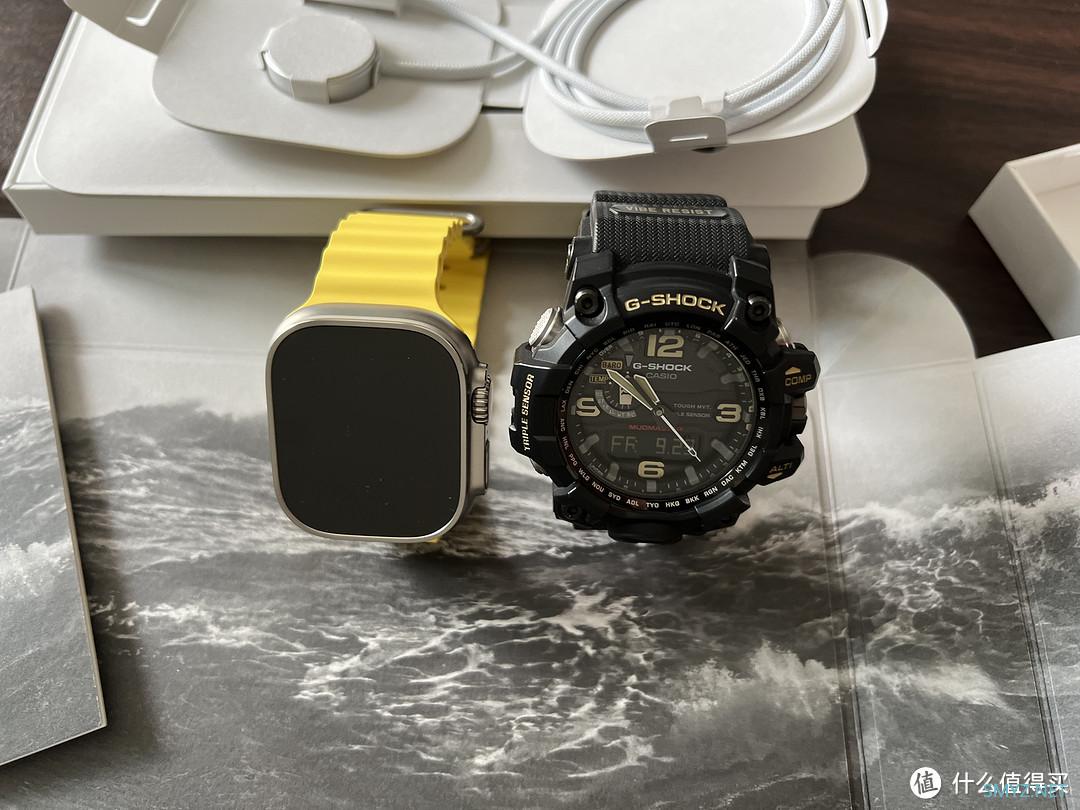 新开箱 篇三：Apple Watch Ultra 首发到手，对比G-Shock泥王