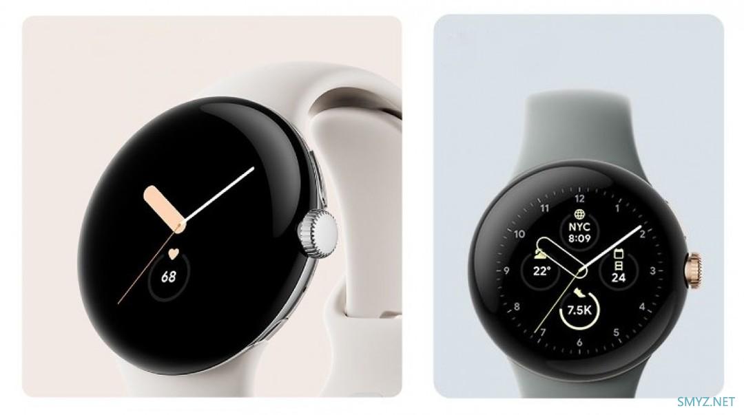 谷歌还发布 Pixel  Watch 智能手表，鹅卵石造型、24小时续航、集成Fitbit生态