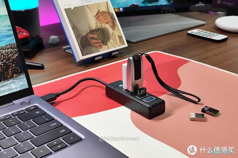 笔点酷玩 篇六百八十二：这波白菜价真值！4口USB3.0集线器拍图亲测晒单