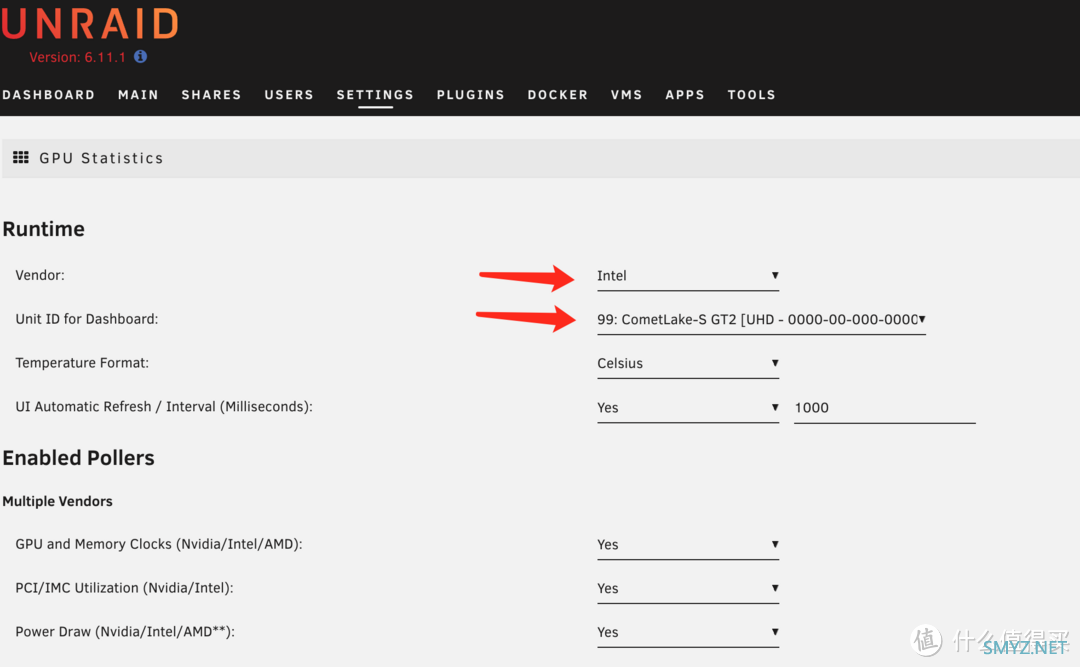NAS备忘录 篇三十四：UNRAID 如何添加 GPU 仪表盘并开启核显（不用再敲代码了）