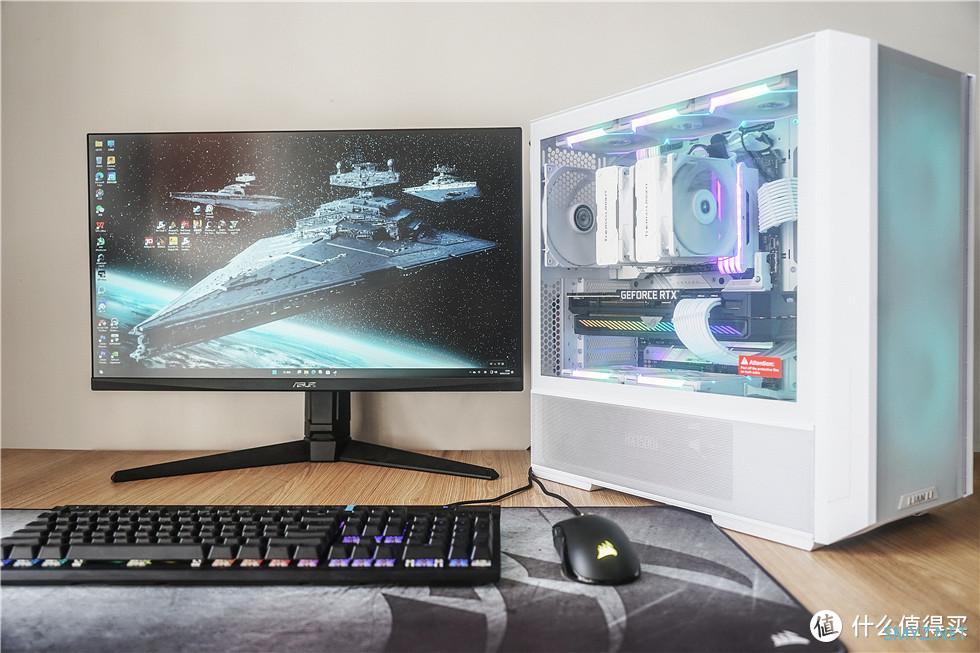 电脑装机手记 篇三十九：联力LANCOOL 216机箱+13600K+ROG Z790-A D4吹雪+ROG 3080显卡+积木风扇SL120 V2装机