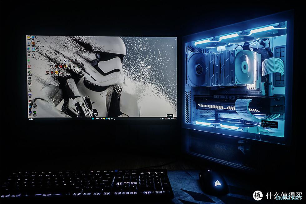 电脑装机手记 篇三十九：联力LANCOOL 216机箱+13600K+ROG Z790-A D4吹雪+ROG 3080显卡+积木风扇SL120 V2装机