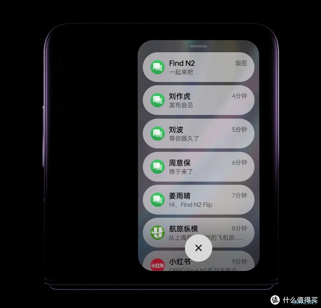 OPPO小折叠屏，各种外屏功能已曝光，你喜欢哪几种功能呢？