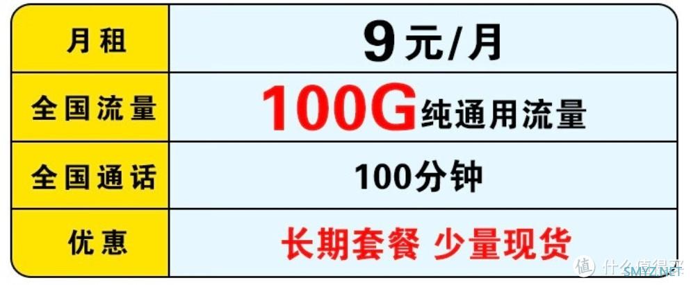 中国移动太猛了，月租9元+100G通用大流量+100分钟，你觉得值得？