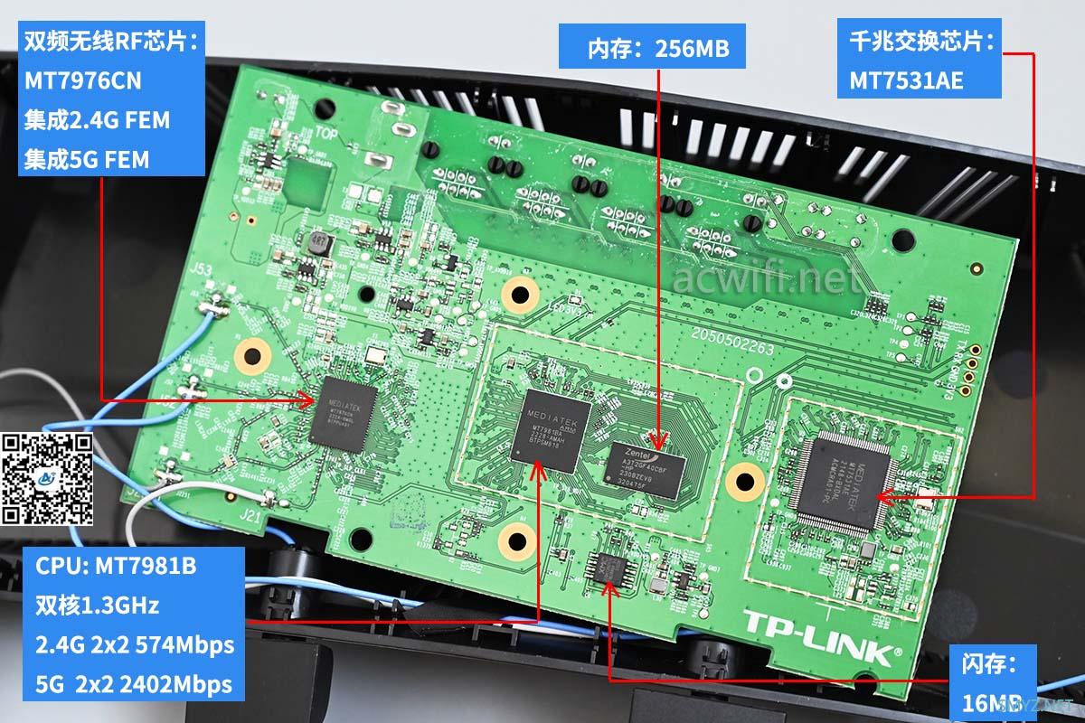 TP-LINK XDR3030拆机，细说MT7976