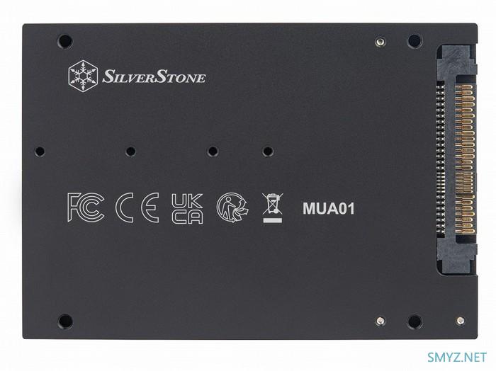 SilverStone银欣 发布 MUA01 M.2 转 U.2 转接卡、PCIe4.0 通道