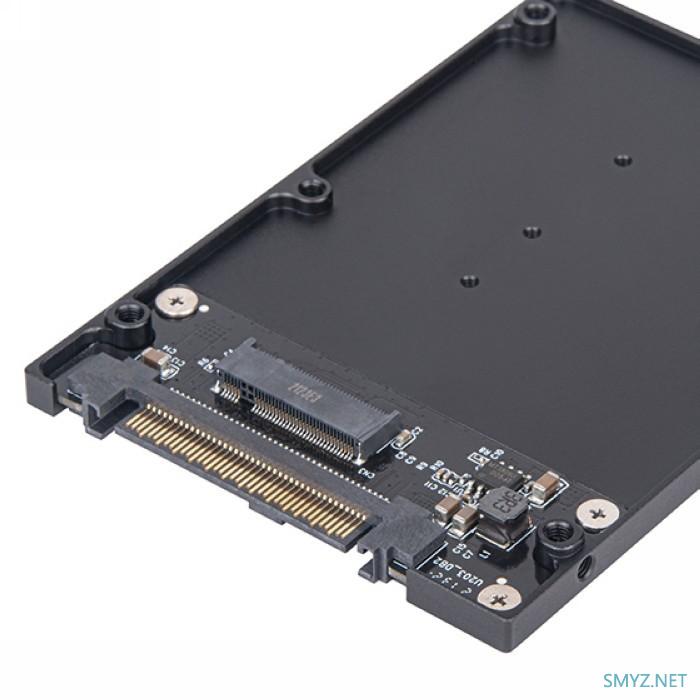 SilverStone银欣 发布 MUA01 M.2 转 U.2 转接卡、PCIe4.0 通道