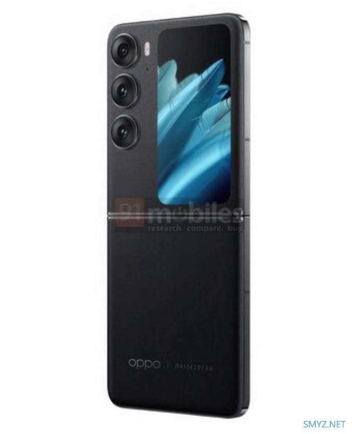 网传丨OPPO Find N3 Flip 折叠手机渲染图出炉，竖置外屏、升级三摄