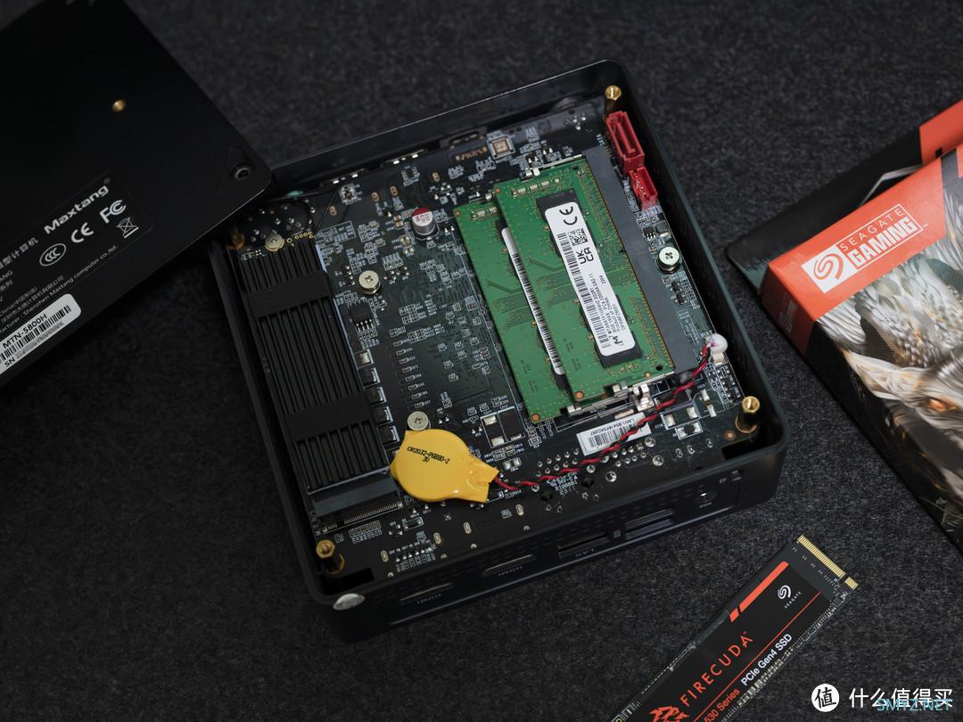 给AMD 5800H迷你主机来个小升级吧，硬盘更换1TB，无线网卡替换AX200