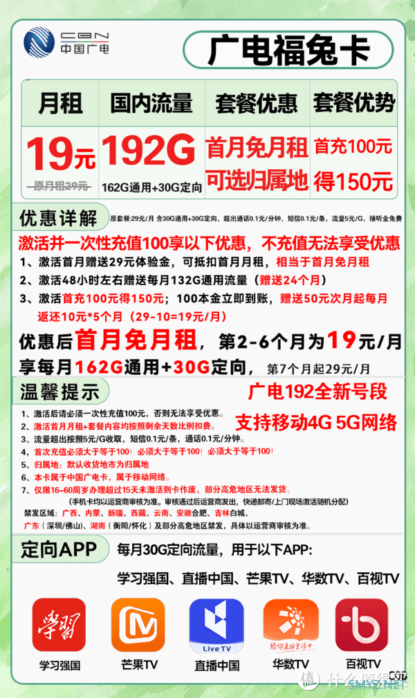 大学新生开学，开学季，除了校园卡之外的流量卡推荐