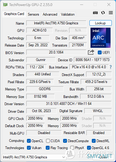 纯白颜值卡化身实力派！intel Arc A770 A750显卡开箱测评