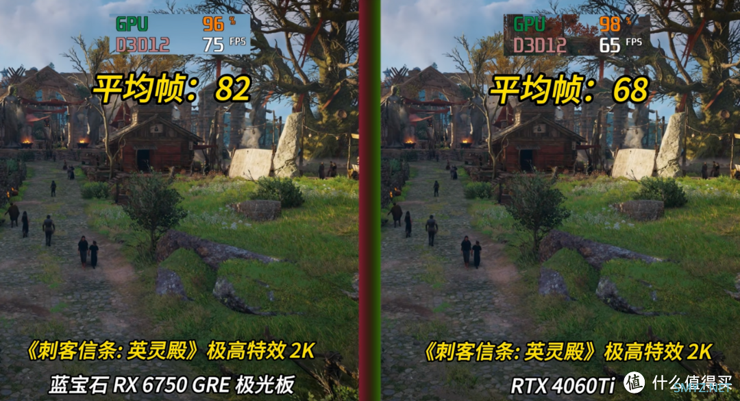 开不开光追都赢  RX6750GRE极光版同级无敌