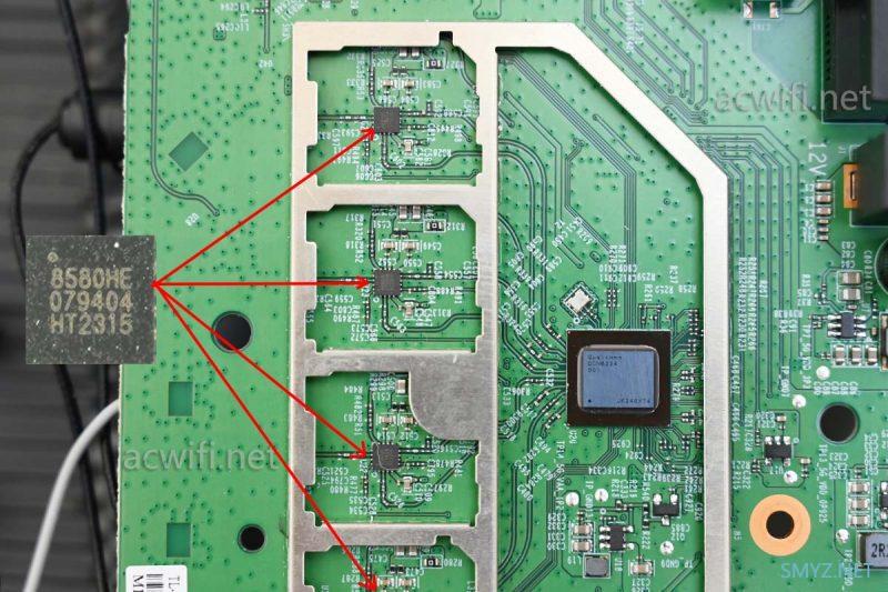 TP-LINK BE6500 7DR6560拆机，通过实测告诉你为啥四个2.5G网口共享5G带宽。