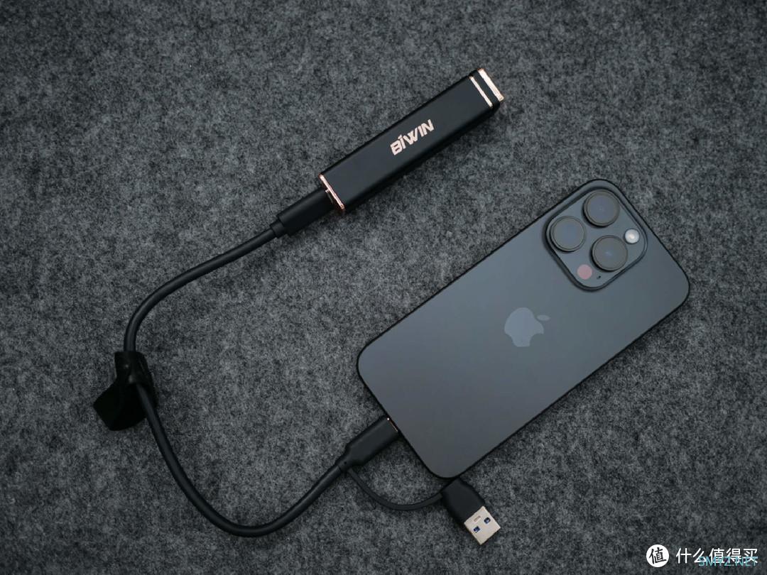 手机容量不够用？我用佰维PD2000移动硬盘给iPhone扩容4TB