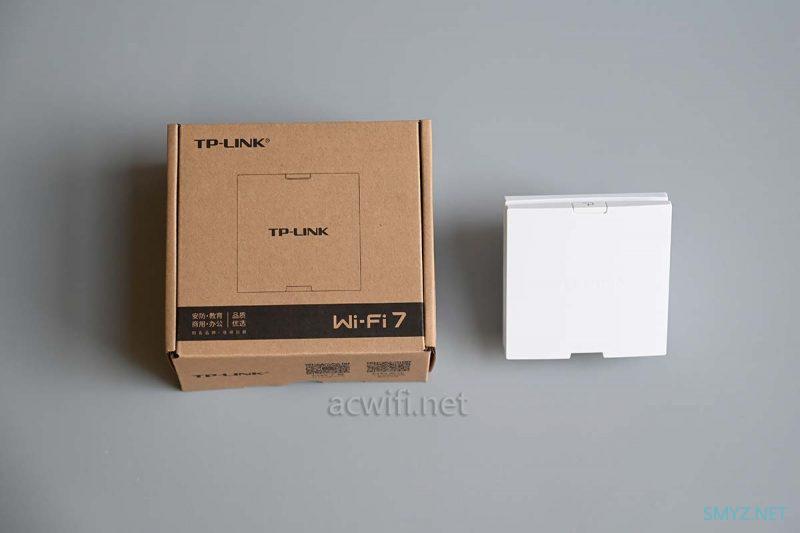 TP-LINK TL-7AP5100HI-PoE拆机WI-Fi 7 双频BE5100面板AP