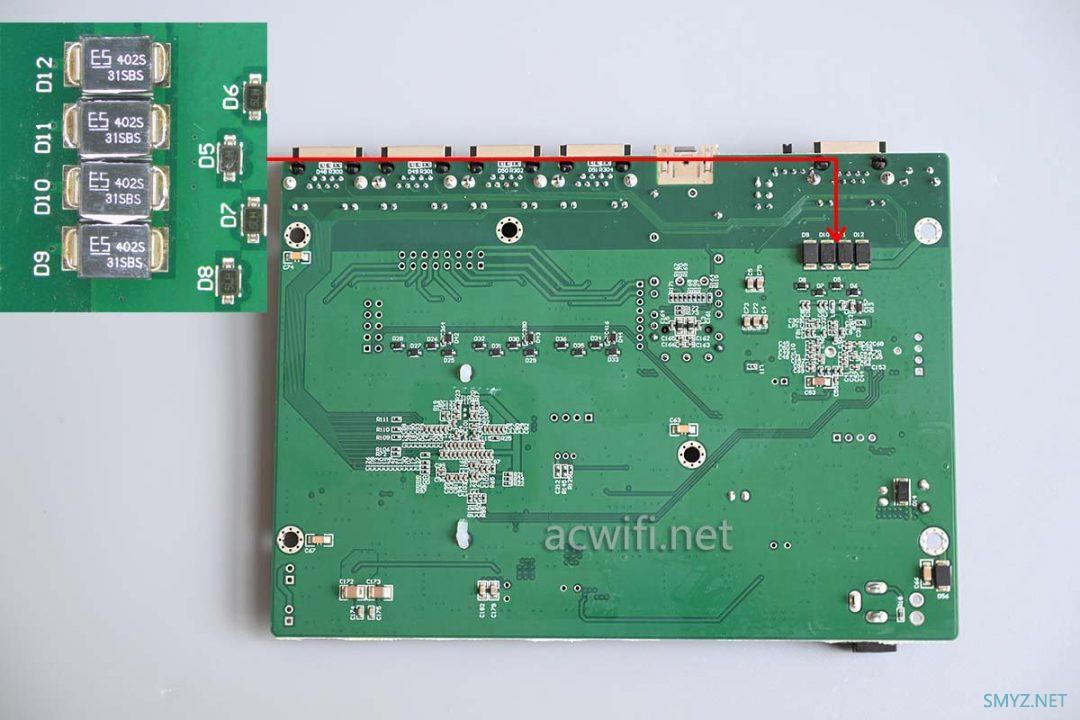 hasivo海思视讯2.5G交换机拆机S600W-4GT-1SX-1XGT-SE带10G电口和轻网管