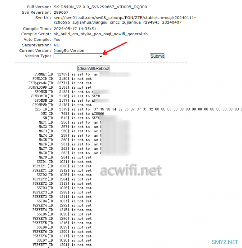 95元包邮的2.5G光猫创维SK-D840N拆机 设置移动版光猫用在联通宽带上