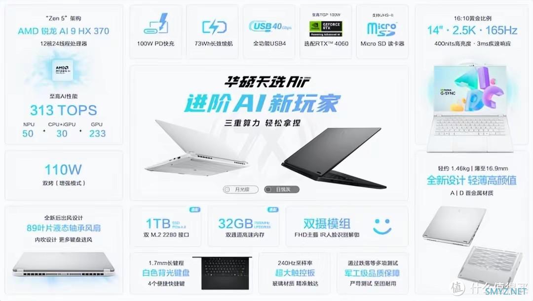 华硕天选Air 2024与锐龙AI版：AI时代的游戏与创作新纪元